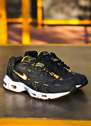 Мужские черные кроссовки nike air max 96 ii batman х эйр макс 43