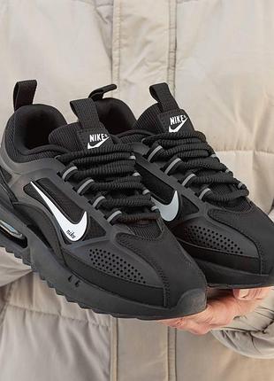 Чоловічі чорні кросівки nike air max dawn black х ейр макс 45