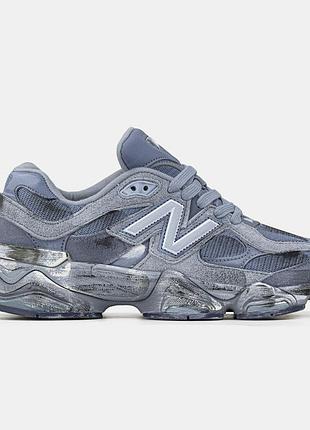 Голубые кроссовки унисекс new balance 9060 moon daze х нью беланс 40
