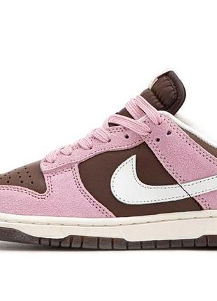 Жіночі рожеві кросівки nike sb dunk low neapolitan х данк 38