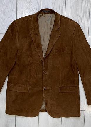Мужская замшевая куртка allen edmonds size xl-xxl