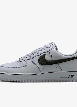 Серые кроссовки унисекс nike air force 1 low wolf grey х найк эйр форс 36