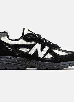 Чорні кросівки унісекс new balance 990 v4 joe freshgoods 1998 outro х нью беланс 36