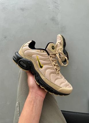 Бежеві кросівки унісекс nike air max tn plus beige х ейр макс тн 44