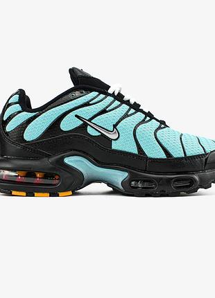Мужские голубые кроссовки nike air max tn blue black dark tiffany х эйр макс тн 44