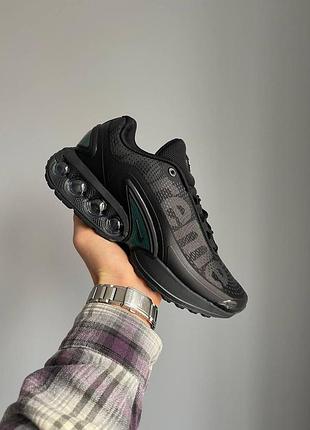 Чорні кросівки унісекс nike air max dn supreme black green х ейр макс 41