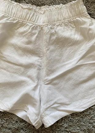 Шорты льняные h&m