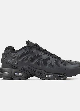 Чорні кросівки унісекс nike air max tn plus drift black х ейр макс тн плюс 40