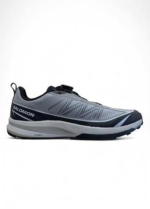 Чоловічі сірі кросівки salomon sensifit boa grey black х саломон 43