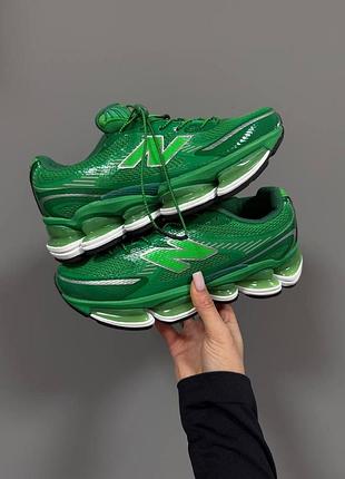 Зеленые кроссовки унисекс new balance 2000 amire green х нью беланс 41