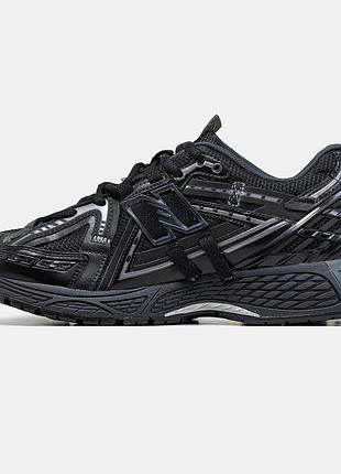 Чорні кросівки унісекс new balance 1906 black silver х нью беланс 42