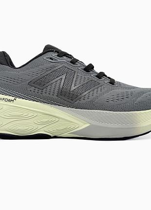 Мужские серые кроссовки new balance fuelcell fresh foam slate grey mineral black х нью беланс 40