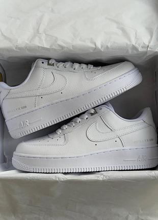 Белые кроссовки унисекс nike air force 1017 alyx 9sm white х найк эйр форс 40