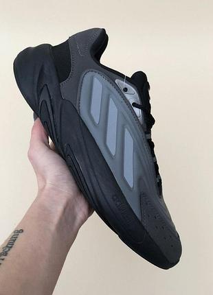 Сірі кросівки адідас озелія чоловічі adidas ozelia grey core 44