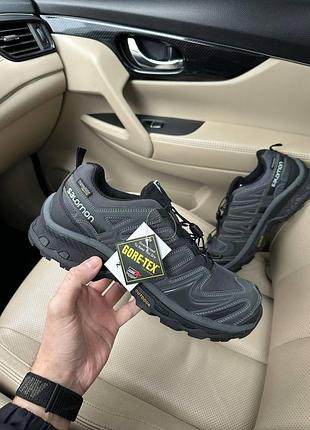 Чоловічі сірі кросівки salomon xa forces gore-tex graphite winter х саломон 41