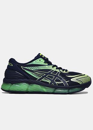 Мужские зеленые кроссовки asics gel quantum 360 8 night sky green х ассикс 41