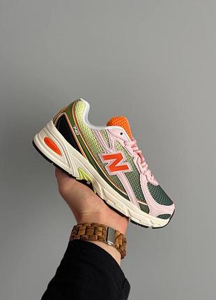 Женские розовые кроссовки new balance 740 concepts saignee х нью беланс 37