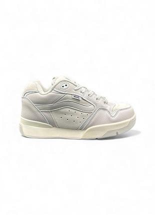 Бежеві кеди унісекс vans dime rowley xlt beige х ванс 44