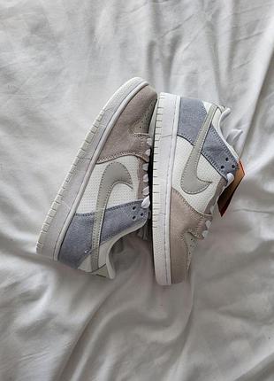 Сірі кросівки унісекс nike sb dunk low paris grey х данк 36