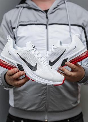 Белые мужские кроссовки nike air max 280 white red х эйр макс 43
