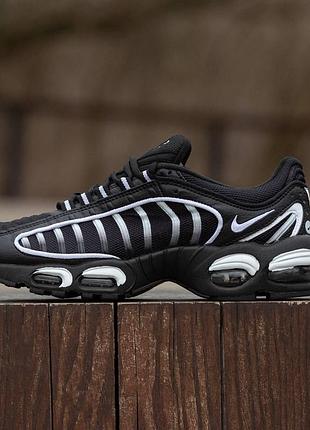 Чоловічі чорні кросівки nike air max 99 iv tailwind black white x ейр макс 42