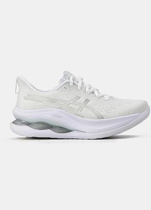 Жіночі білі кросівки asics gel kinsei max white х ассікс 38