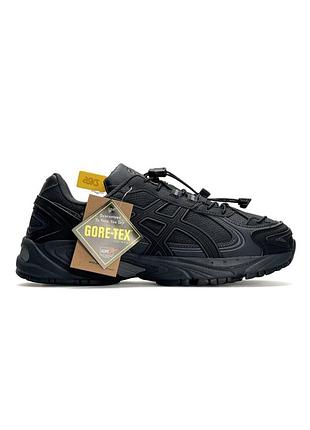 Чорні чоловічі кросівки asics gel kahana tr v4 gore-tex black х асікс 41