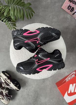 Жіночі чорні кросівки nike v5 rnr black pink х раннер 37