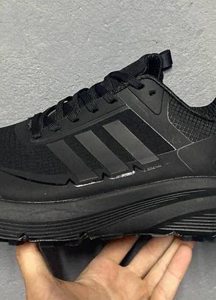 Черные мужские кроссовки adidas winter gore-tex termo black x адидас 41