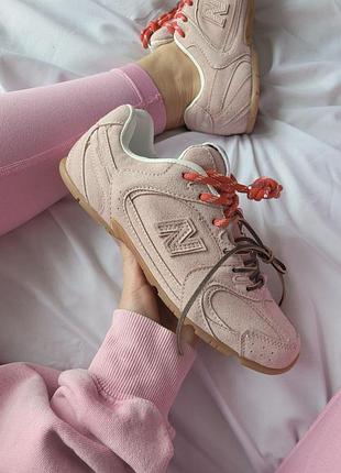 Женские розовые кроссовки new balance 530 miu miu pink х нью беланс 39