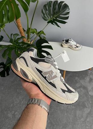 Бежеві кросівки унісекс new balance 2010 beige х нью беланс 43