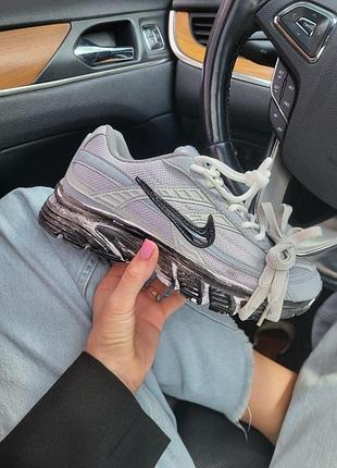 Серые кроссовки унисекс nike initiator light grey custom х найк 41