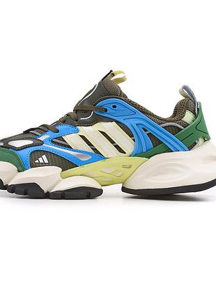 Мужские зелёные кроссовки adidas vento xlg deluxe olive green blue x венто 41