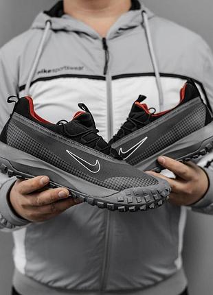 Чоловічі кросівки хакі nike acg mounth fly low gore-tex khaki x найт 44