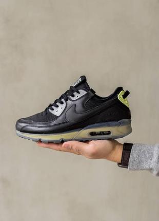 Мужские черные кроссовки nike air max terrascape 90 black yellow х эйр макс 45