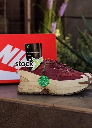 Женские бордовые кроссовки nike zoom vomero roam team red х вомеро 37