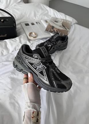 Жіночі чорні кросівки new balance 1906r black phantom х нью беланс 36
