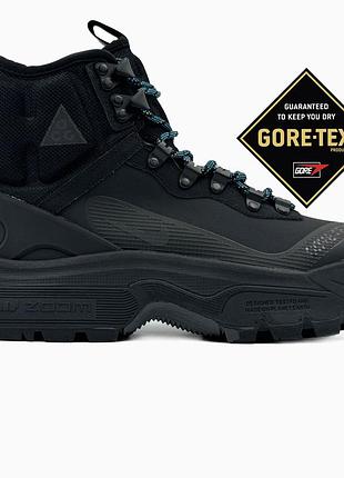 Черные кроссовки унисекс nike acg air zoom gaiadome gtx black х найк 38