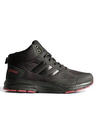 Чорні кросівки унісекс adidas terrex winter fur black red x террекс 36