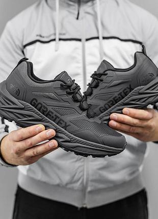 Черные мужские кроссовки the north face gtx gore-tex termo black х норт фейс 41