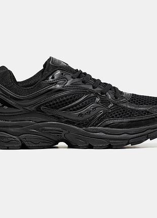 Чорні кросівки унісекс saucony progrid omni 9 black x сауконі 44