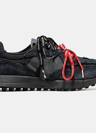 Чорні кросівки унісекс new balance 327 blue black grey х нью беланс 36