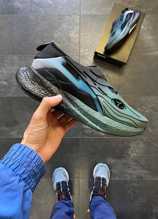 Чоловічі сині кросівки reebok floatride blue black х рибок 42