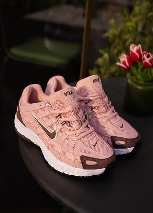 Жіночі рожеві кросівки nike p-6000 pink х найк 41