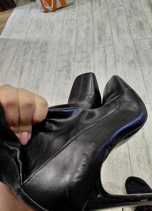 Чоботи zara 39р осінь весна дефекти на фото 4