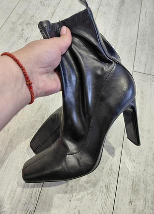 Чоботи zara 39р осінь весна дефекти на фото 3