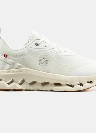 Бежеві кросівки унісекс loewe cloudtilt white beige х лойве 39
