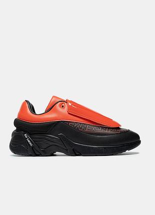 Красные мужские кроссовки adidas raf simons antei shell and pvc-trimmed red black х раф саймонс 42