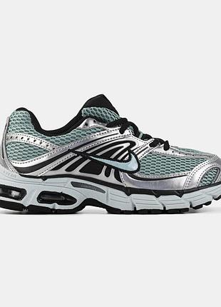 Серые кроссовки унисекс nike air max moto 2k silver mint х найк 38