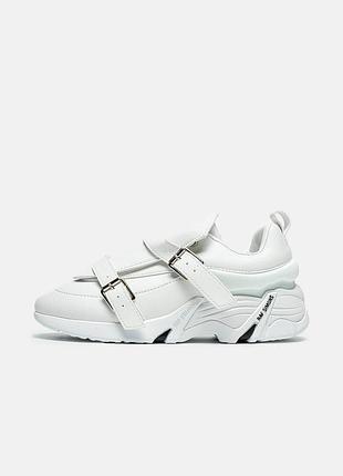 Белые мужские кроссовки adidas raf simons antei l-22 white х раф саймонс 41